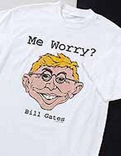 Alfred T-Shirt, Bill Gates Spoof #1