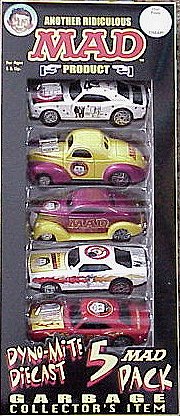 RACING CHAMPION MAD CAR 5 PACK