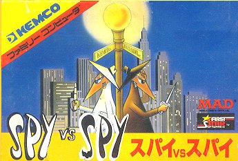 SPY vs SPY Famicom Cartridge Game