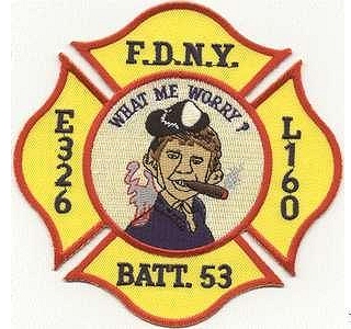 New York Fire Department Patch