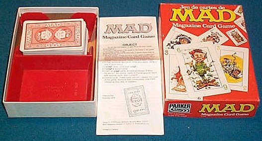 MAD French Canadian Card Game
