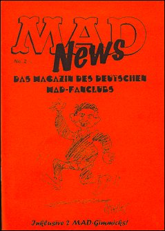 German MAD Fan Club Magazine, Number 2, Front