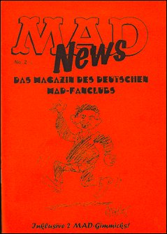 German MAD Fan Club Magazine, Number 2, Front