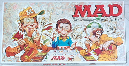 The MAD Magazine Game, German Board Game, Version #2