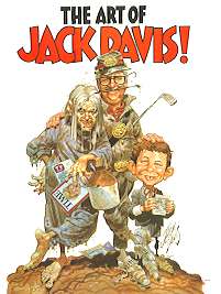The Art Of Jack Davis Book, Front Cover