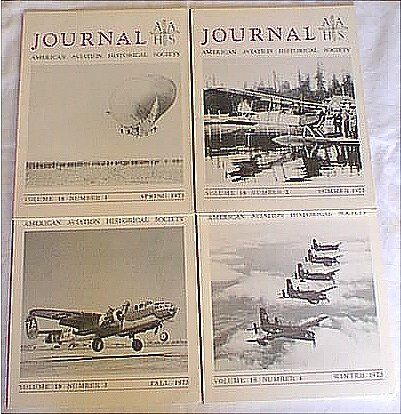 American Aviation Historical Society Journal books