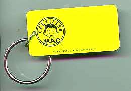 MAD Keychain, yellow