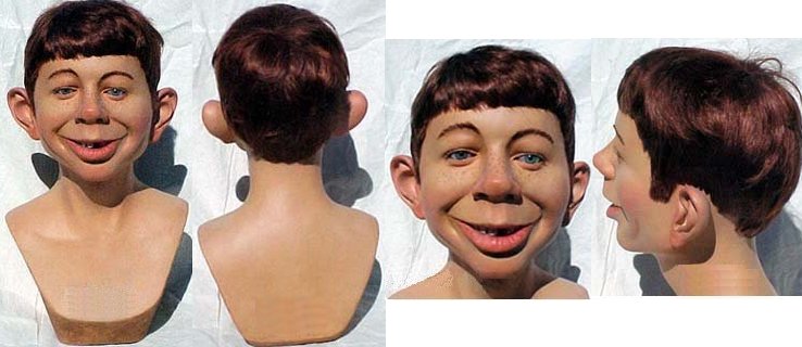 Lifesize Alfred E Neuman Bust