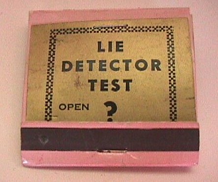 Naughty Matchbook Cover #6