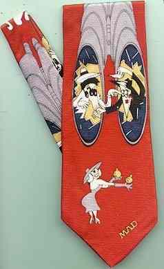 Diabolical Spy vs Spy Tie, Color Variation #2