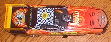 Mad Toliver Revell Funny Car Model, Assembled