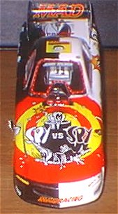 Spy vs Spy Toliver Revell Funny Car Model, Assembled