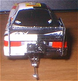 Spy vs Spy Toliver Revell Funny Car Model, Assembled