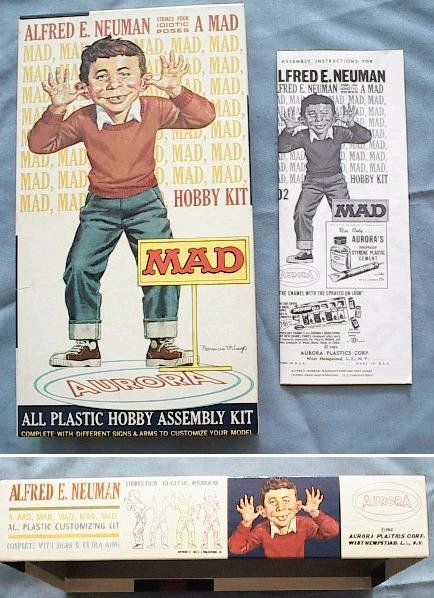 Aurora Alfred E. Neuman Model Kit