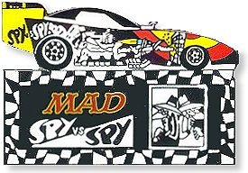 MAD Spy vs Spy Funny Car Pin From Revell Model