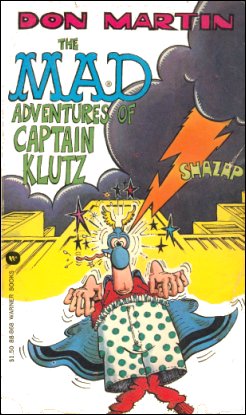 The Mad Adventures Of Captain Klutz, Warner Paperback Library, Cover Variation #2, Don Martin