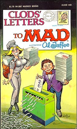 Clod's Letters To MAD, Al Jaffee, Warner Paperback Library