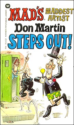 Don Martin Steps Out, Warner, Cover Variation #1