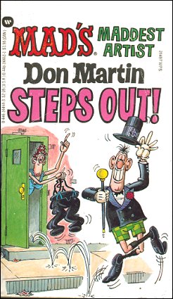 Don Martin Steps Out, Warner, Cover Variation #2