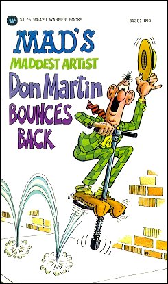 Don Martin Bounces Back, Warner Cover Variation #2