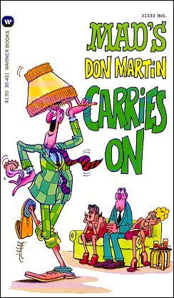 Don Martin Carries On, Warner Paperback Library, Cover Variation 2