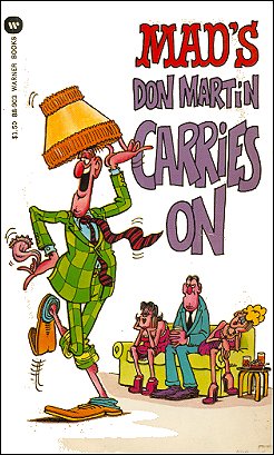 Don Martin Carries On, Warner Paperback Library, Cover Variation 3