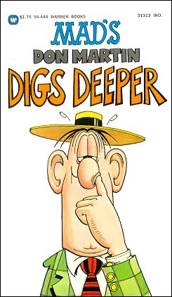 Don Martin Digs Deeper, Warner, Cover Variation 1, Don Martin