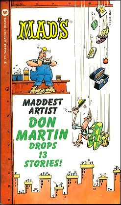 Don Martin Drops 13 Stories, Cover Variation 1, Warner