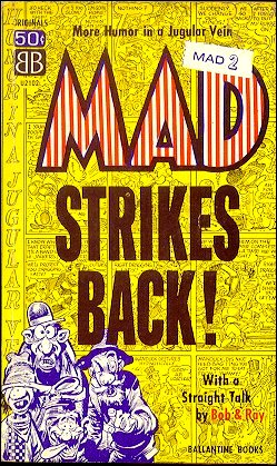 MAD Strikes Back Paperback, Ballantine, Cover Variation #3