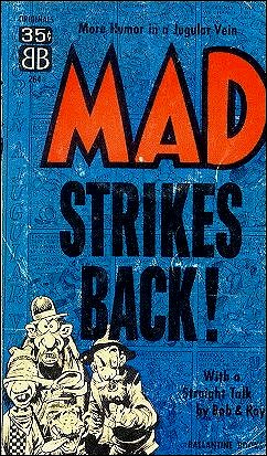 MAD Strikes Back Paperback, Ballantine, Cover Variation #2