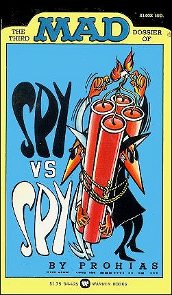 Third Mad Dossier of Spy vs Spy, Antonio Prohias, Cover Variation #1, Warner