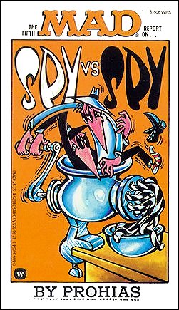 The Fifth Mad Report on Spy vs Spy , Antonio Prohias, Warnerr, Cover Variation #1