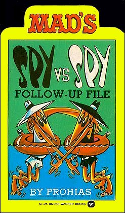 Spy vs Spy Follow-Up Report, Cover Variation #1, Warner Paperback Library