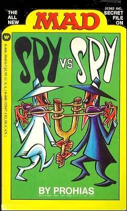 The All New MAD Secret File On Spy vs Spy, Warner Paperback Books, Cover Variation #1