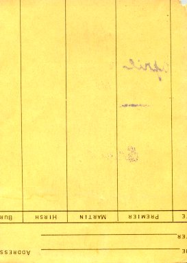Pre-Mad Alfred On Ledger Paper, Back Side