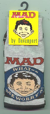 Australian MAD Socks, Front View