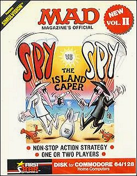 Spy vs Spy Computer Game, C--64/C-128, Vloume 2, The Island Caper