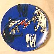 1994 Ceramic Spy vs Spy Australian Plate