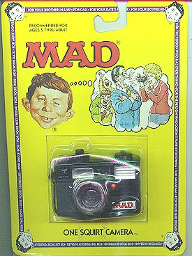  MAD Squirt Toy, Camera