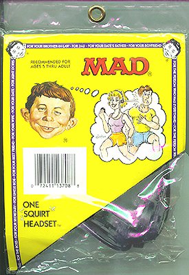 MAD Squirt Toy, Headset