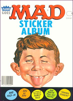 MAD Fleer Sticker Album