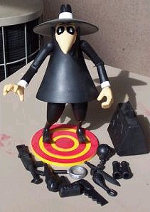 MAD Action Figure, Black Spy