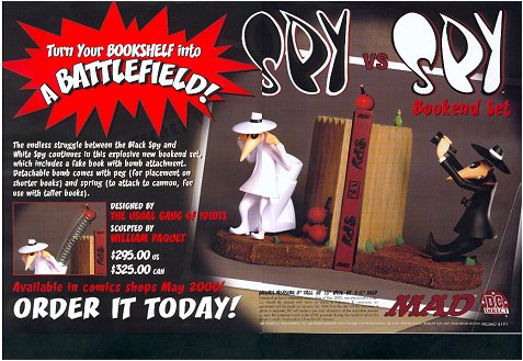 Spy vs Spy Bookend Poster