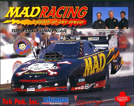 MAD Funny Car Handout #1 Card