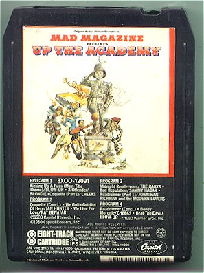 Up The Academy Soundtrack, 8 Track Tape