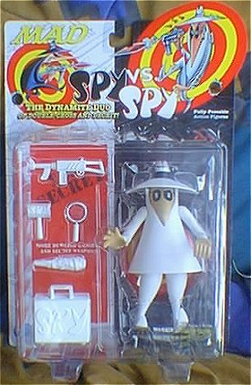 MAD Action Figure, White Spy