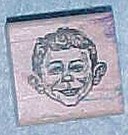 Wooden Alfred Stamp