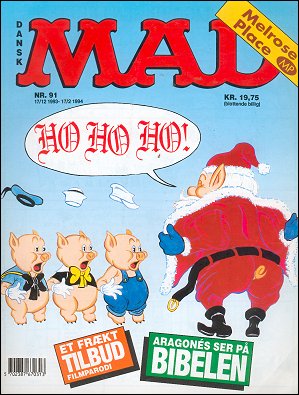 Dansk Mad #91, Front Cover