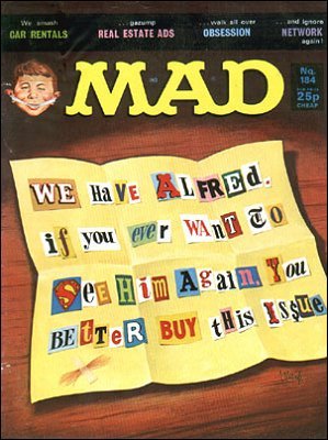 British Mad Magazine #184