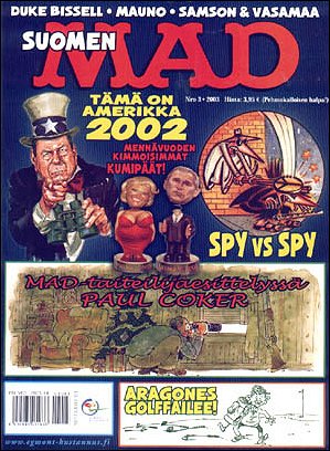 Finland Mad #218, Second Edition (2003-3)
